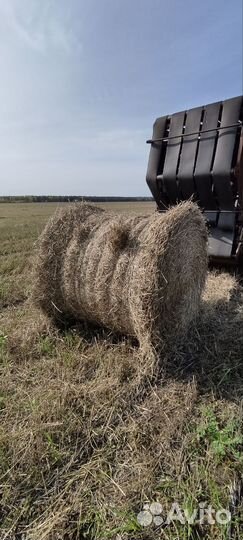 Солома в рулонах