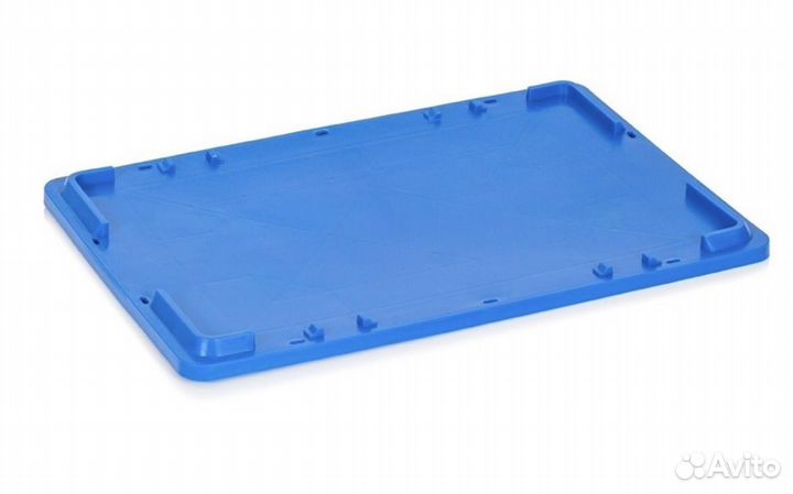 Пластиковые складные ящики с крышками