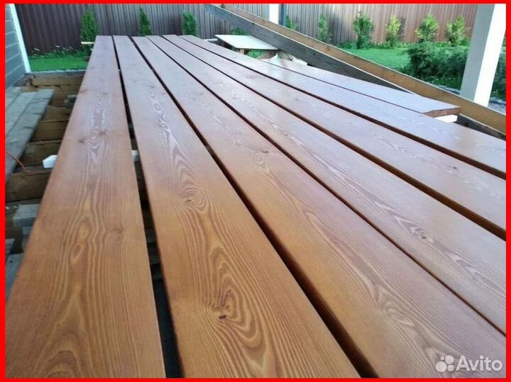 Доска террасная дпк