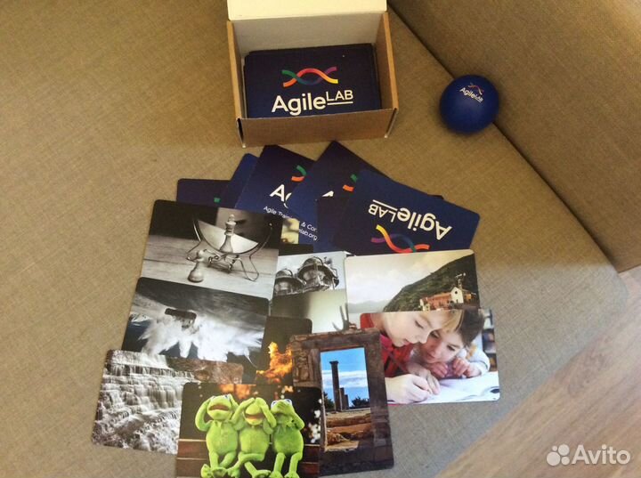 Карты для коучинга, рабочая тетрадь Agile Lab