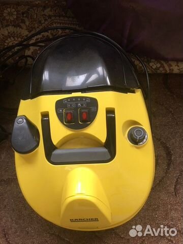 Пылесос паровой karcher sv7 желтый
