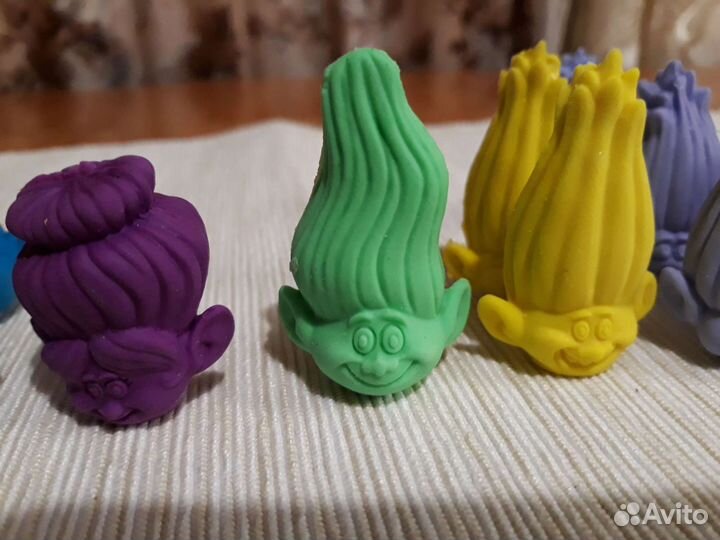 Ластики-тролли, холодное сердце