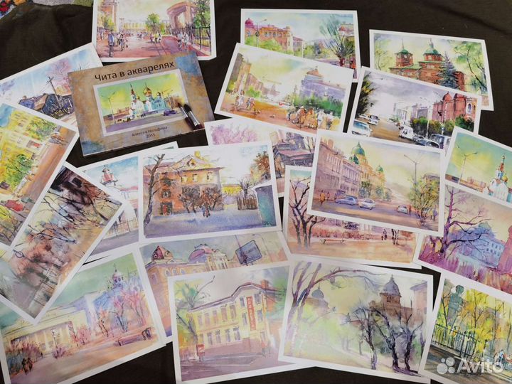 Набор открыток (города)