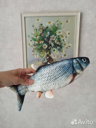 Игрушка трек для кошек + интерактивная рыба