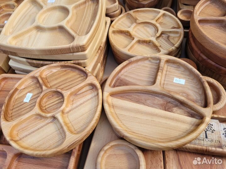 Менажница деревянная