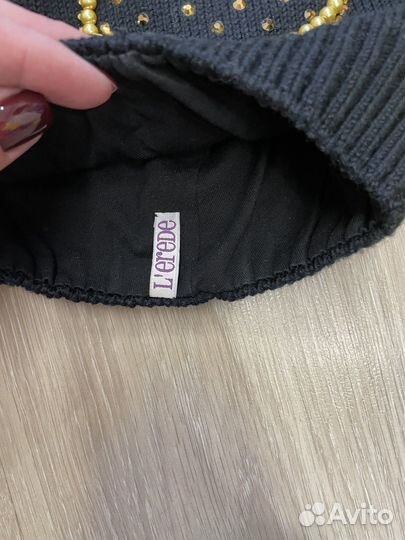 Комплект шапка и снуд для девочки Lerede