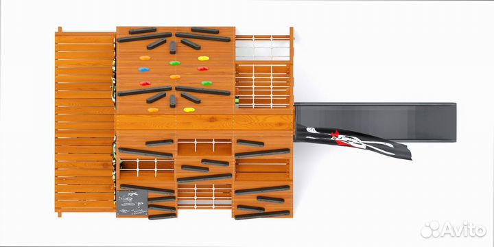 Детский игровой комплекс База 3 для дома