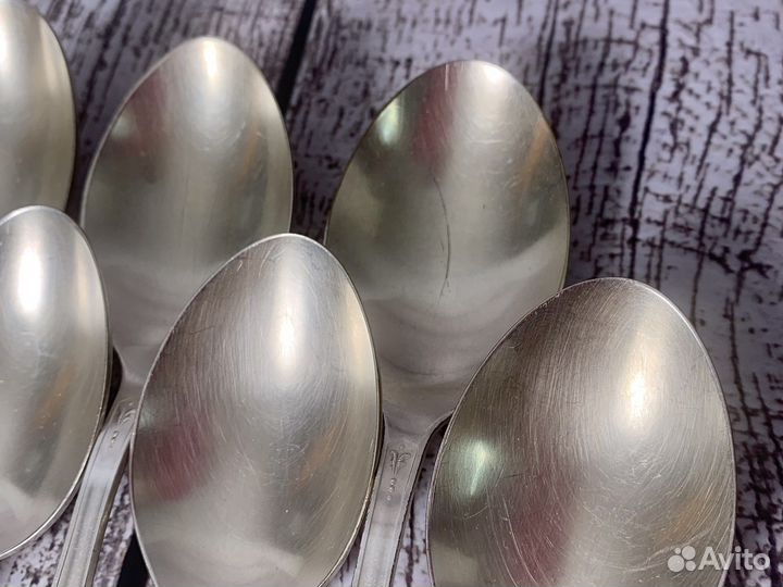 Мельхиоровые ложки СССР винтаж