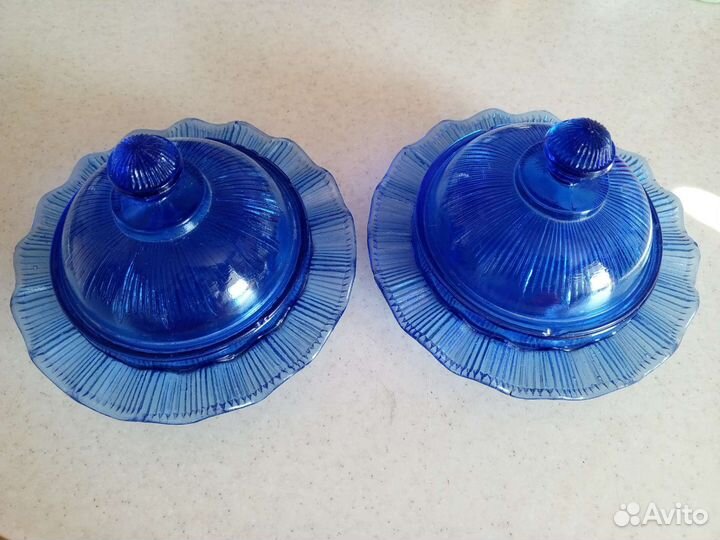 Конфетницы стеклянные СССР