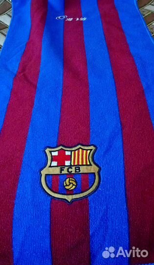 Полотенце c символикой фк Барселона