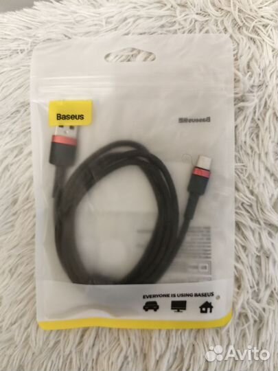 Кабель провод Baseus USB Type C 1м/2м