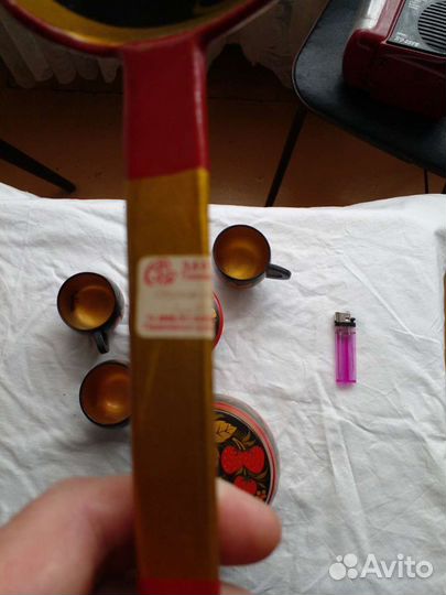 Хохлома. Набор посуды