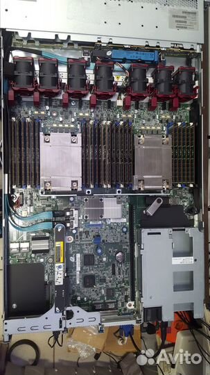 Сервер HP DL360 G9 8SFF 2x2620v3 64G P440ar 2x500W