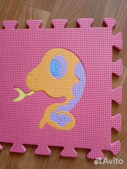 Мягкий коврик пазл