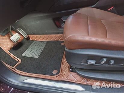 3D Коврики из Экокожи Cadillac Escalade