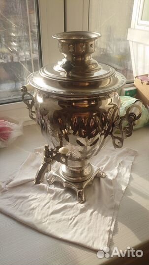 Самовар Тульский электрический ретро винтаж