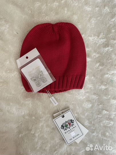 Шапка итальянские из шерсти мериноса демисезон