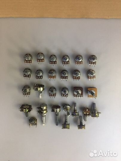 Резисторы переменные