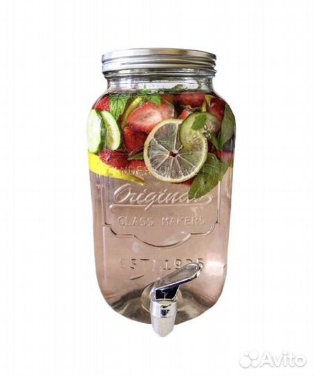 Банка с краном 3л/лимонадник/ Деспенсор/ для гриба