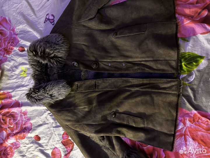 Дубленка натуральная женская короткая