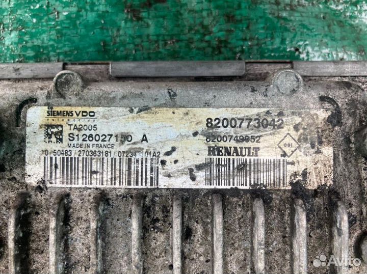 Блок управления АКПП Renault Megane II Рено Меган