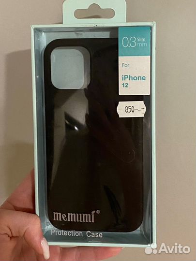 Чехол на iPhone 12 карбоновый