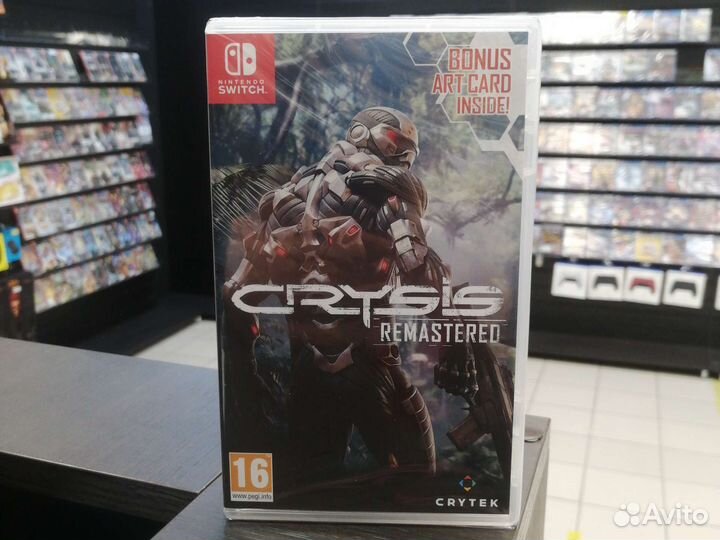 Crysis Remastered Nintendo Switch, русская версия