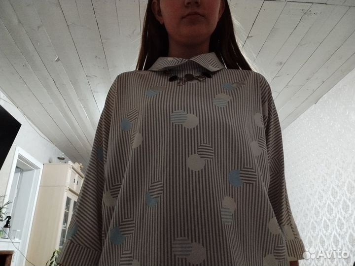 Блузка свободная