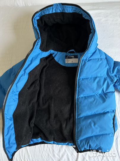 Пуховик зимний для мальчика 110