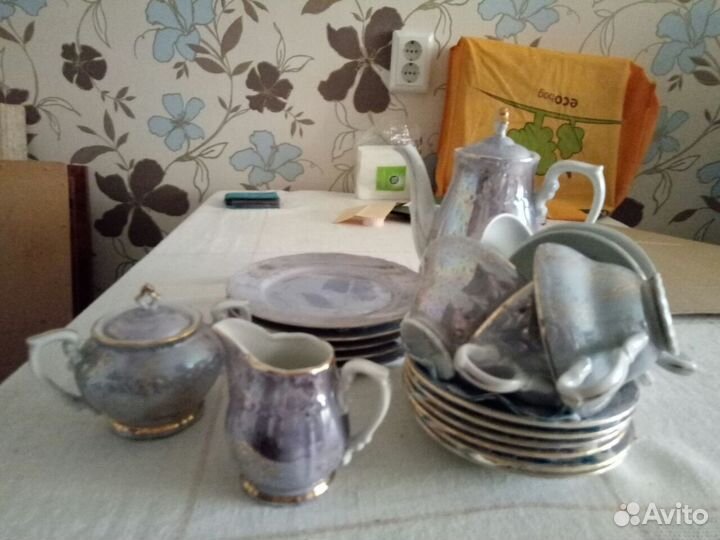 Чайный сервиз Орел Ямакоси, 21 предмет, СССР Япони