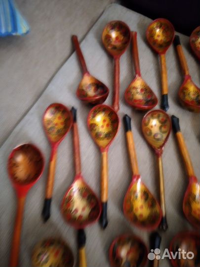 Ложки деревянные СССР 36шт