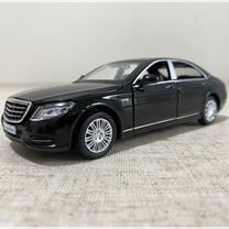 Коллекционная машинка Mercedes Benz S600 в масштаб