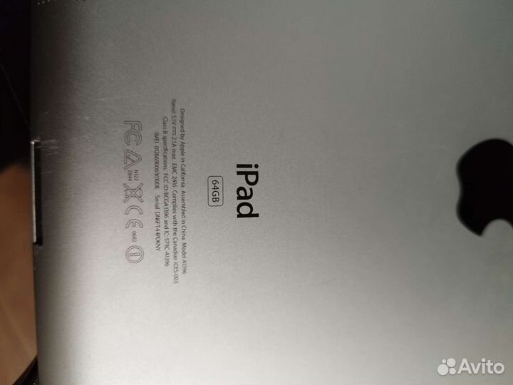 iPad 2 a1396 64 gb