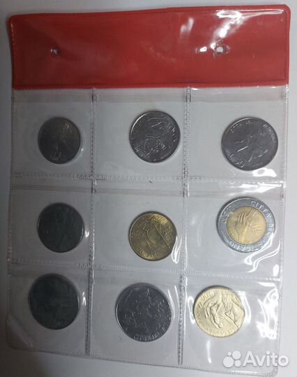 Монеты Ватикана UNC Иоанн Павел II