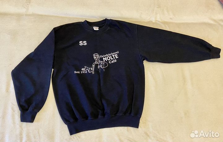 Свитшот кондитерская и пиццерия оверсайз