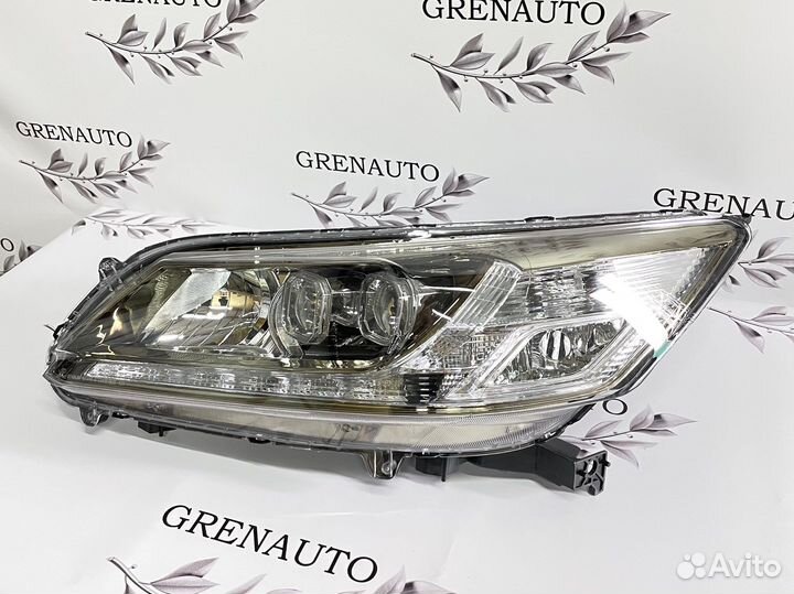 Фара левая Led диодная аналог Honda Accord 9 13-16
