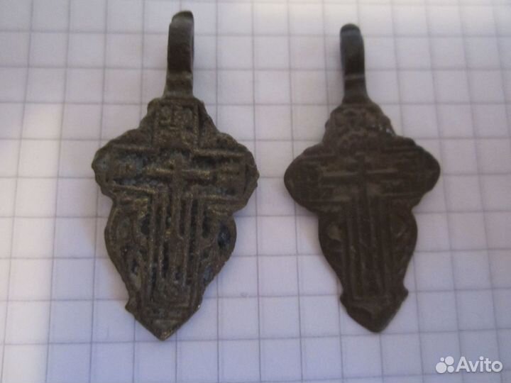 Старинные нательные крестики 2
