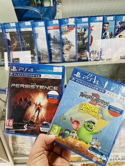 Диски на ps4 VR игры пс4 виар новые