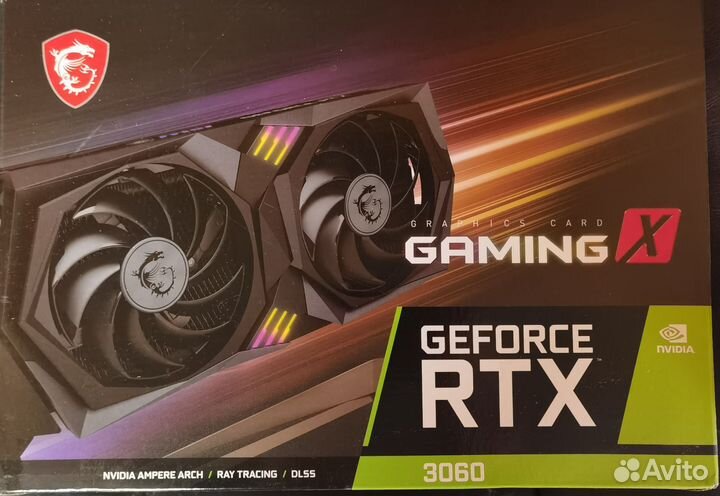 Видеокарта rtx 3060 12 гб