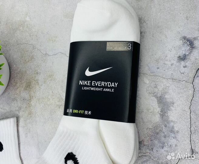 Носки Nike Ankle белые оригинал