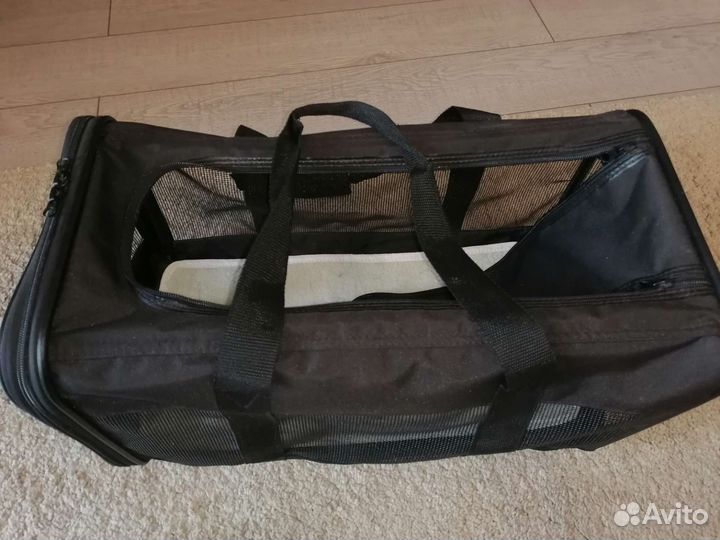 Сумка переноска для средних собак