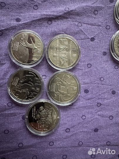 Монеты 100 штук