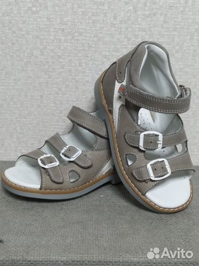 Сандали ортопедические Минишуз Турция кожа новые