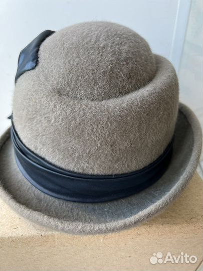 Шляпа фетровая женская