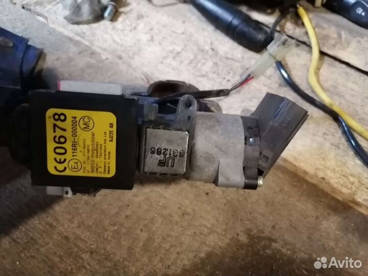 Замок зажигания шевроле авео т250