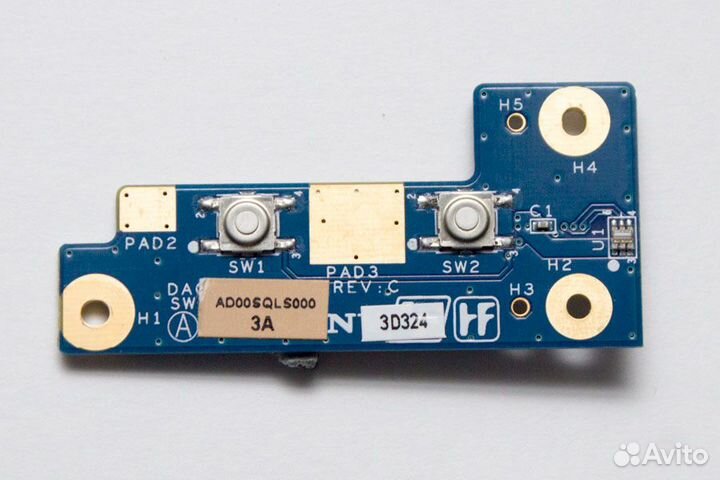 Плата кнопок SWX- 335 DA0GD3TH4C0 REV: C AD00sqls0