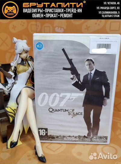 Wii 007 Quantum Solace (английская версия) б/у