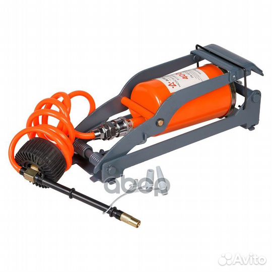 Насос ножной металлический 