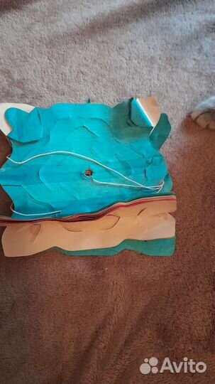 Новогодняя бумажная гирлянда