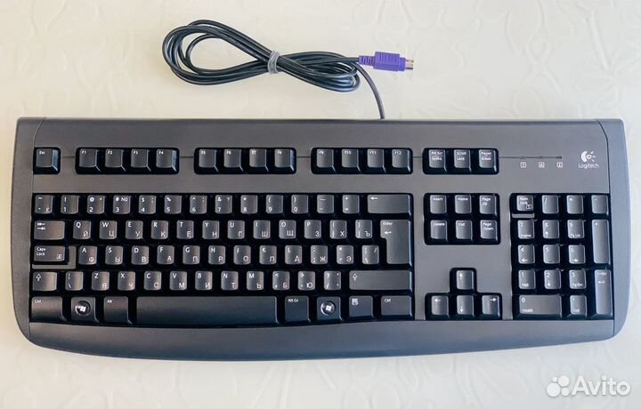 Клавиатура Logitech Deluxe 250 (Y-SAP76) PS/2